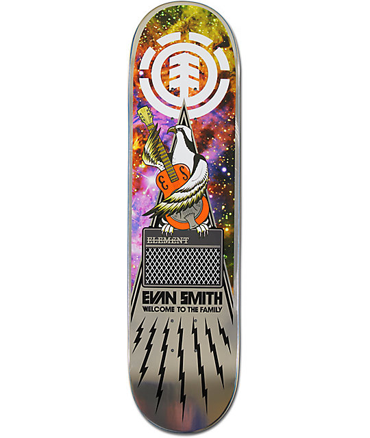 Element Evan Smith Amp 8.0" Featherlight Skateboard Deck
